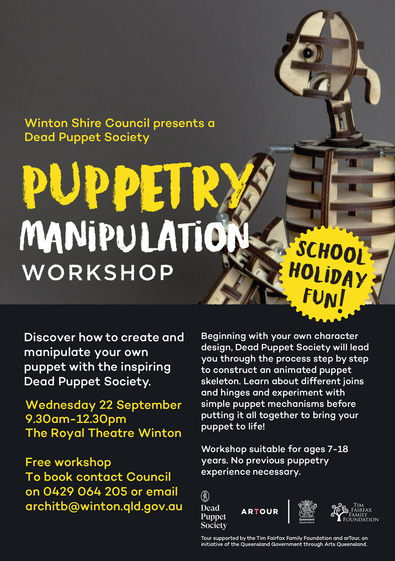 puppetry manipulation workshop