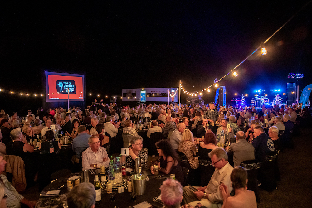 Sunset Charity Extravaganza Dinner - Outback Festival